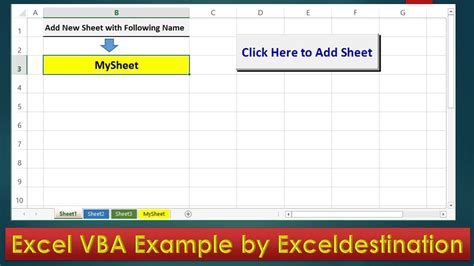 Excel Vba Worksheets Add