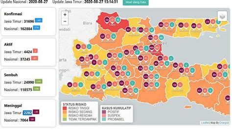 Update Virus Corona Di Surabaya Dan Jatim Agustus Sembuh Naik