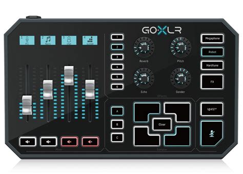 TC Helicon GoXLR | 전동 페이더와 보컬 이펙트를 탑재 한 4ch 믹서