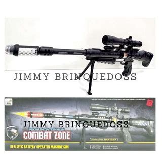 Brinquedo Sniper Metralhadora Infantil Luz Som Laser Shopee Brasil