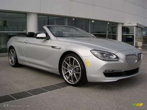 2012 Titanium Silver Metallic Bmw 6 Series 650i Convertible 56189112 Photo 16