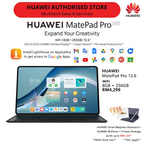 Huawei Matepad Pro 12 6 Inch 8gb 256gb Wifi Version 120 Hz High Refresh Rate Oled Display