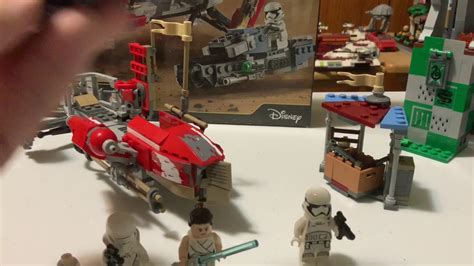 Lego Star Wars Pasaana Speeder Chase Set Review YouTube