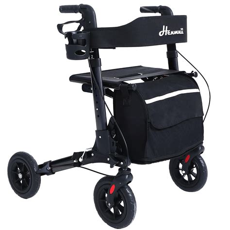 Buy Henmnii Rollator Walker For Seniors And Adults All Terrain Walker