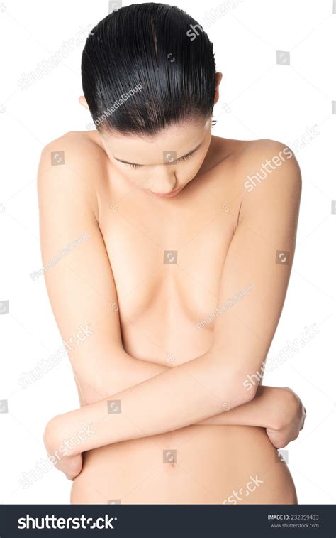 Shy Naked Woman Looking Down Stock Photo 232359433 Shutterstock