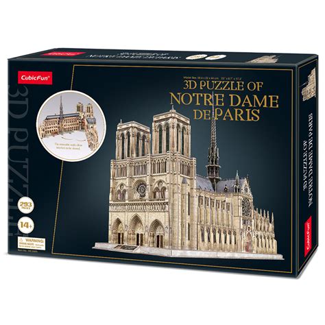 3D PuzzleCubic FunCUB MC260H6944588202606Cubic Fun Notre Dame De Paris