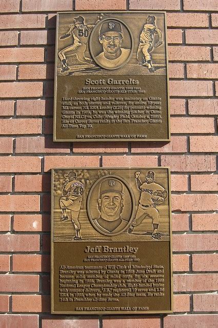 San Francisco AT T Park San Francisco Giants Wall Of Fame Scott