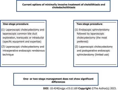 Current Management Of Concomitant Cholelithiasis And Common Bile Duct