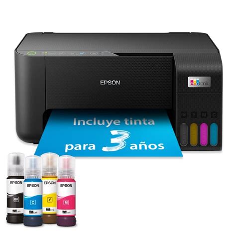 Epson EcoTank ET 2860 Impresora Multifunción Color WiFi PcComponentes