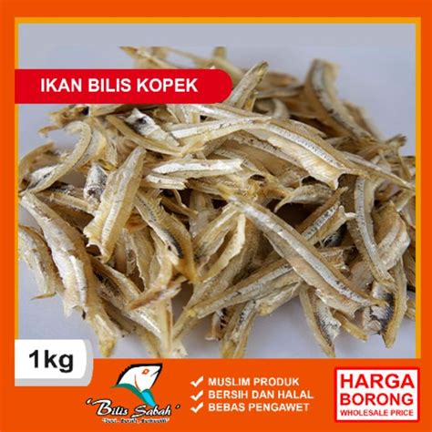 Borong Ikan Bilis Kopek Original Sabah Shopee Malaysia