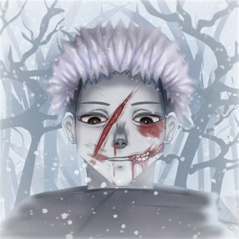 Yuji Itadori Snow Scene - ibisPaint