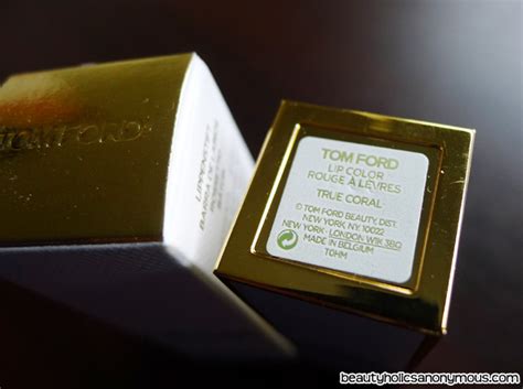 Tom Ford Private Blend Lip Color In True Coral Oozes Sex Appeal Beautyholics Anonymous