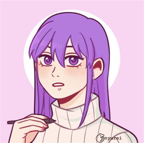 Yuri from ddlc Doki Doki Anime, Literature Club, Yuri