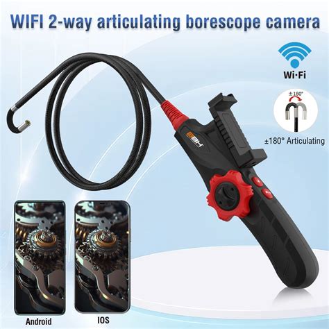 Factory Wifi 2 Way Articulating Borescope Camera Wholesaler Car 2mp