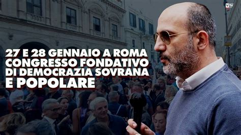 Democrazia Sovrana E Popolare Chiama A Raccolta Tutti I Resistenti D