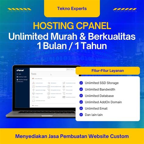 Jual HOSTING CPANEL UNLIMITED MURAH BERKUALITAS PERTAHUN Shopee Indonesia