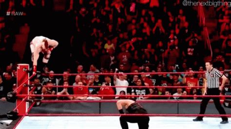 Roman Reigns Spear GIF - Roman Reigns Spear Sheamus - Discover & Share GIFs