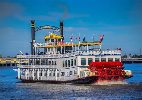 Creole Queen Steamboat On The Mississippi River New Orle Flickr