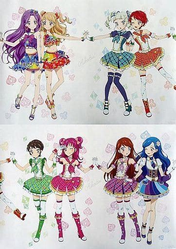 Single Item B2 Size Reversible Poster 2 Types Set Aikatsu 2nd