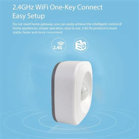 Tuya Motion Sensor Wifi Pir Body Movement Detector Grandado