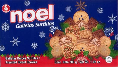 Empaque Galletas Navideñas Noel Versión 2019 Galletas Dulces