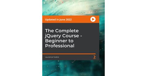 The Complete JQuery Course Beginner To Professional Video