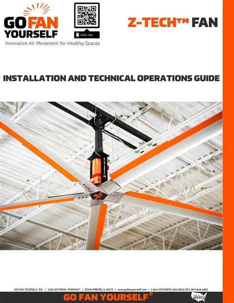 Go Fan Yourself Z Tech Installation And Technical Operations Manual Pdf