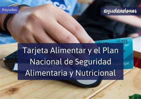 ᐈ Tarjeta Alimentar Solicitud Paso A Paso 2025