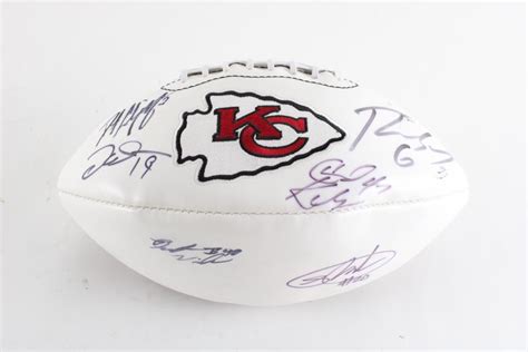 Kansas City Chiefs Autographed Football | Property Room