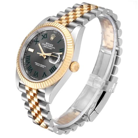 NOT FOR SALE Rolex Datejust 41 Steel Yellow Gold Wimbledon Mens Watch