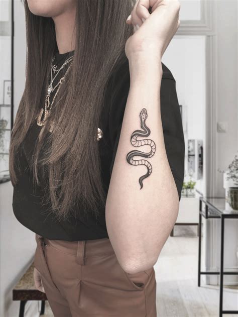 Tatuaje De Serpiente Michele Costante Serpiente Tatuaje Michele