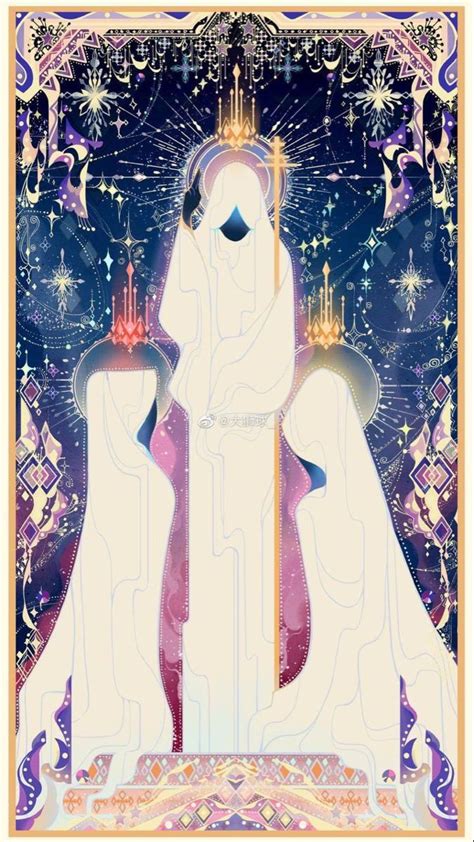Иерофант | イラストアート, タロットカード, イラストデザイン