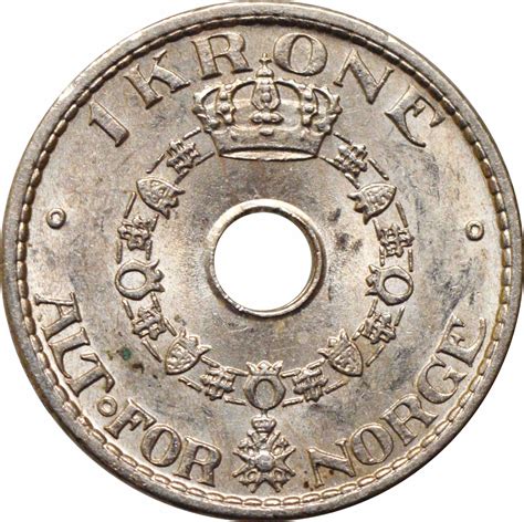 Norwegen Krone Unc K Nig Haakon Vii