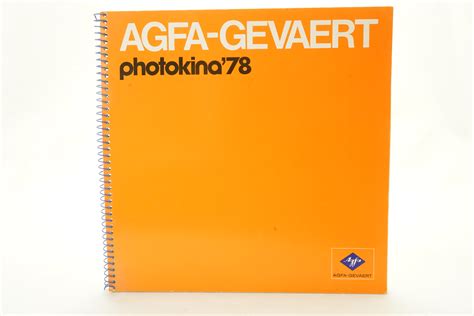 Agfa-Gevaert Photokina 1978 Product Catalogue - Camera House