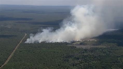 Registran Segundo Fuego Forestal En Nj En Menos De Una Semana