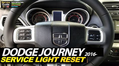 Dodge Journey Reset Oil Light Quick And Easy Guide Car Mechan