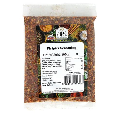 Piri Piri Seasoning G Seasoning Catering Quality Gmo Free Natural