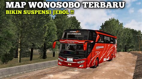 Mod Map Wonosobo V Terbaru Map Terluas Yg Ada Di Bussid V Youtube