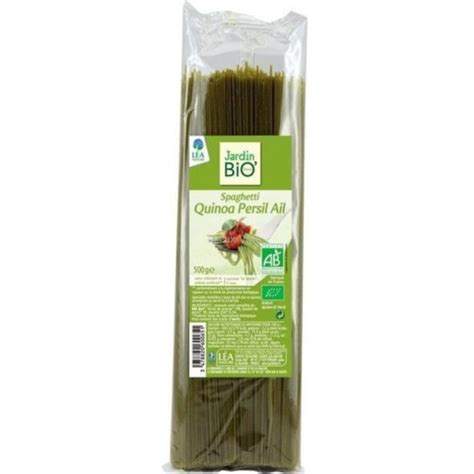 Mordicus Spaghetti Au Quinoa Persil Et Ail Bio Jardin Bio