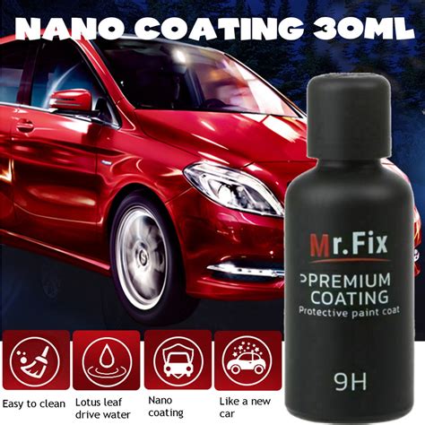 Revestimento De Polimento De Vidro De Carro Ml Mr Fix Nano