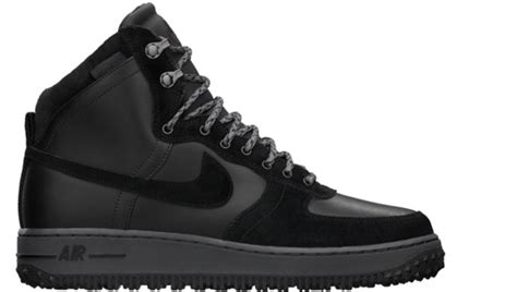 Nike Air Force 1 High Deconstructed Military Boot Black/Black | Nike ...