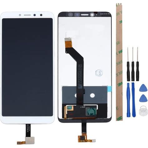 Vitre Tactile Cran Lcd Complet Xiaomi Redmi S Blanc Kit Outils