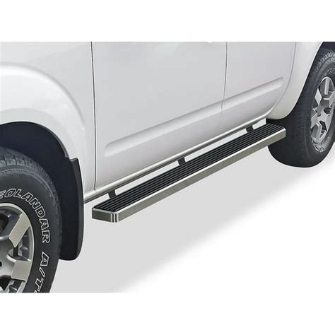 Aps Iboard Running Boards 4 Inches Compatible With Nissan Frontier 2005 2021 Crew Cab Nerf Bars