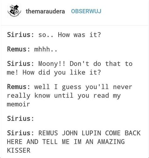 Some Wolfstar Memes Part Harry Potter Comics Gay Harry Potter Harry Potter Headcannons