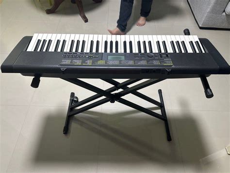 Casio Keyboard with Stand, Hobbies & Toys, Music & Media, Musical ...