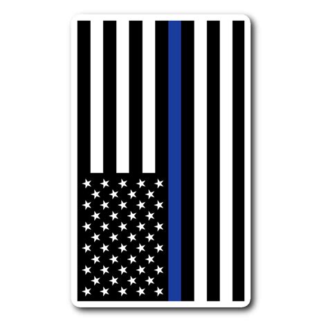 American Flag Thin Blue Line - Car & Laptop Decal – ThinBlueLineHeroes