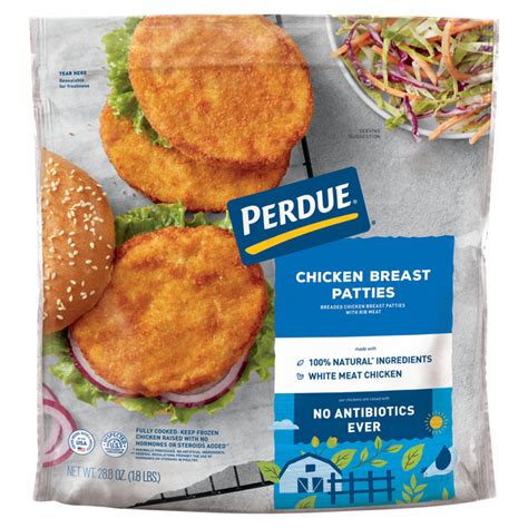 Save on Perdue Breaded Chicken Breast Patties - 10 ct Frozen Order ...