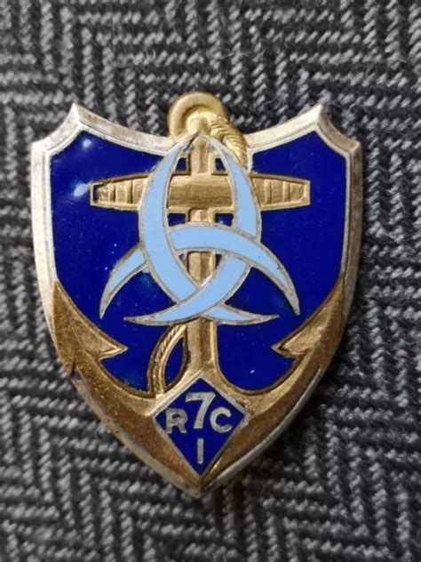 INSIGNE TDM 7 Ric Régiment Infanterie Coloniale Drago Beranger