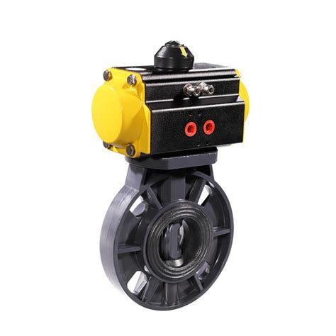 Covna Hk59 D P Pneumatic Actuator Pvc Butterfly Valve