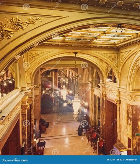 Luxury Interior Design of Five Star Hotel Metropole in Brussels